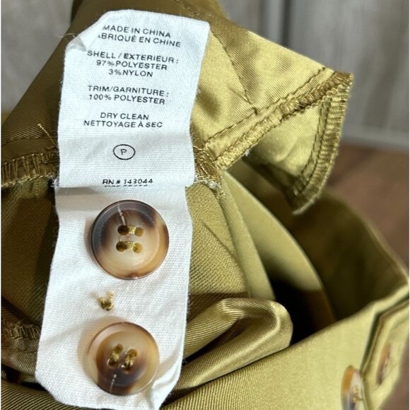 Avec Les Filles Pants Trousers Barre Cargo Pockets Olive Color - Picture 9 of 9